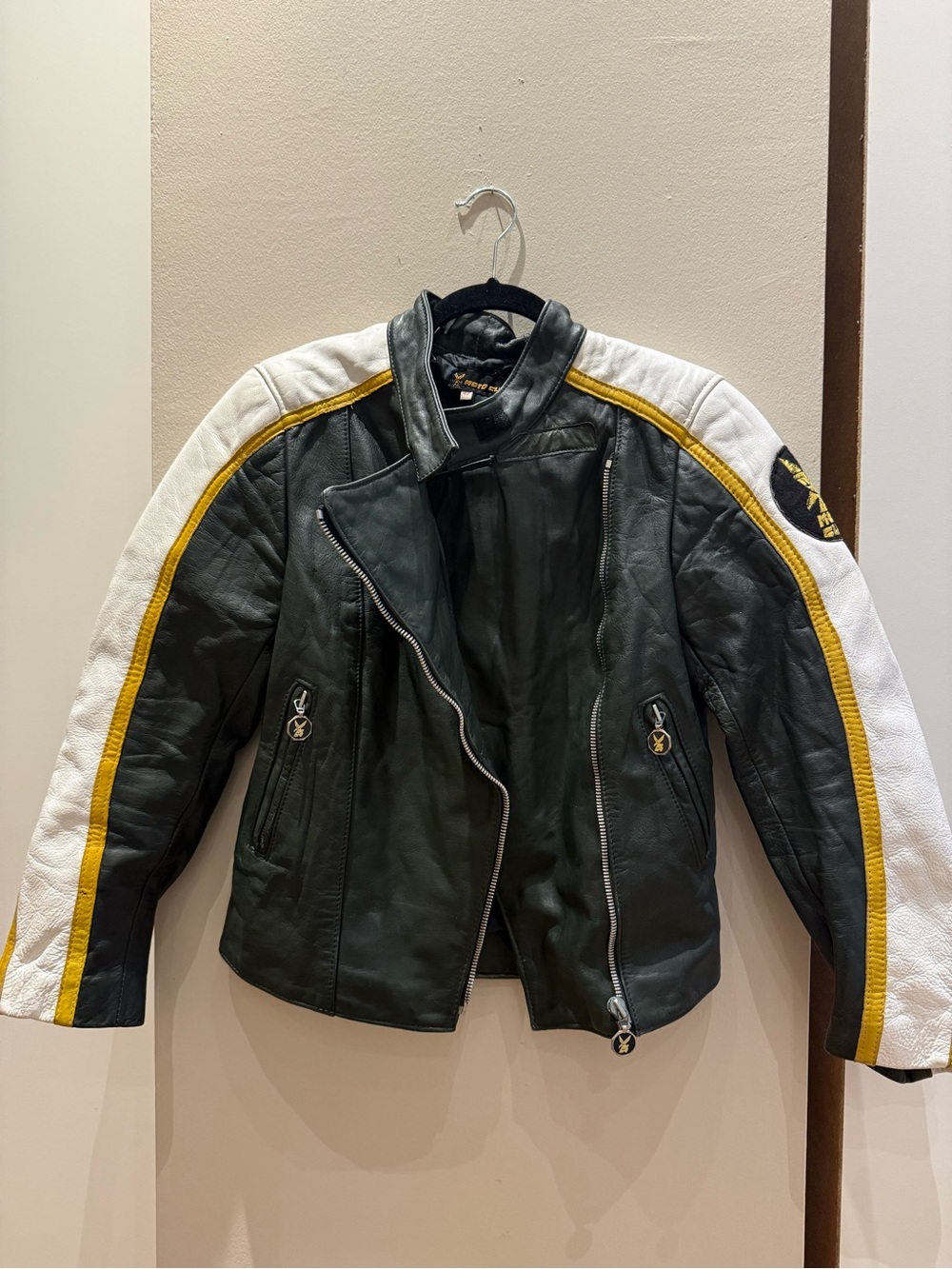 Black Leather Motorcycle Jacket